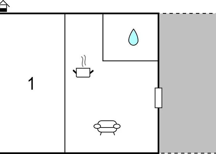 1 Bedroom Cozy In